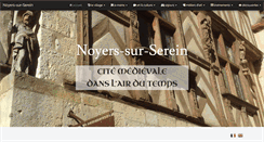 Desktop Screenshot of noyers-et-tourisme.com